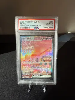 2023 Pokemon SVP EN-SV Promo 151 Ultra-Premium Collection #053 Mew Ex PSA 10 - Image 1