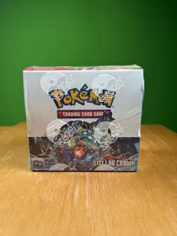 Pokemon TCG Scarlet & Violet: Stellar Crown Booster Box - 36 Packs Sealed - Image 1