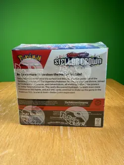 Pokemon TCG Scarlet & Violet: Stellar Crown Booster Box - 36 Packs Sealed - Image 3