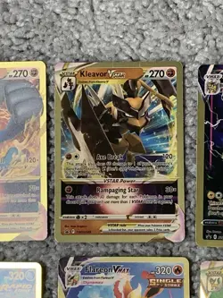 Pokemon 6 Blackstar Promos Lucario,Jolteon,Leafeon&More Gold Foil Fan Art NM! - Image 3