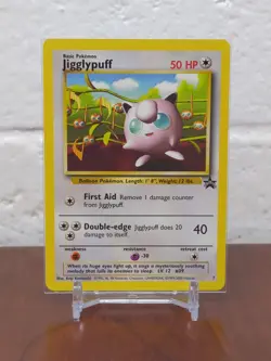 Pokemon Jigglypuff 7 WoTC Black Star Promo NM - Image 1