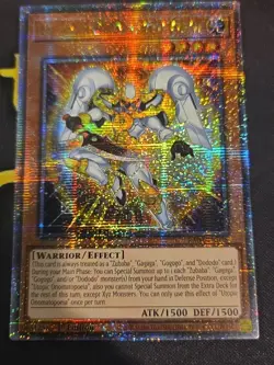 Utopic Onomatopoeia 1st Edition Quarter Century Secret Rare RA04-EN028 Yu-Gi-Oh! - Image 1