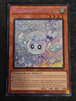 Mulcharmy Fuwalos Prismatic Secret Rare 1st Ed. MP25-EN102 Near Mint - Image 1