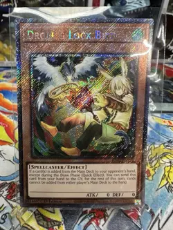 Yugioh Droll & Lock Bird (Alternate Art) RA02-EN006 Platinum Secret Rare NM - Image 1