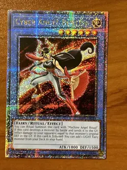 CYBER ANGEL BENTEN QUARTER CENTURY SECRET RARE RA01-EN024 YUGIOH! - Image 1
