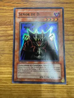 Senor De D "Lord of D" Yu-Gi-Oh! 1ST EDITION HOLO #BIK-S041 SPANISH - RARE - Image 1