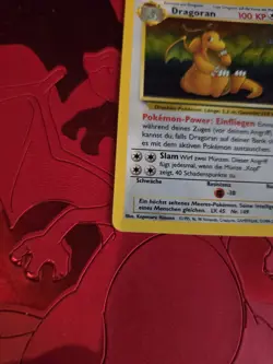 MP Dragoran 4/62 German Dragonite Fossil Pokemon Card Holo Rare - Image 3