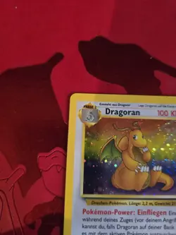 MP Dragoran 4/62 German Dragonite Fossil Pokemon Card Holo Rare - Image 4