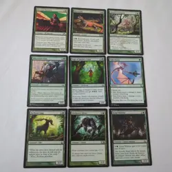 Magic: The Gathering MTG Lot Of 130 Green Mana Cards- See Pictures - Image 3
