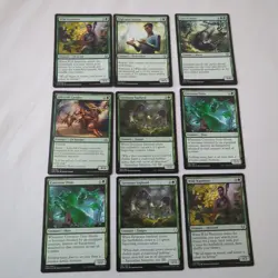 Magic: The Gathering MTG Lot Of 130 Green Mana Cards- See Pictures - Image 4