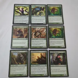 Magic: The Gathering MTG Lot Of 130 Green Mana Cards- See Pictures - Image 5