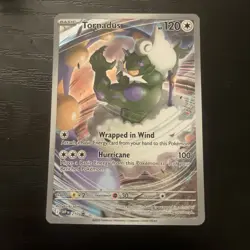 Tornadus 210 - Pokemon TCG S&V White Flare ETB Black Star Promo Card- NM - Image 1