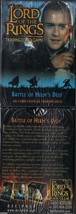 LOTR TCG Battle of Helm's Deep Starter Deck Display 12 60-card CCG Sealed Decks - Image 5