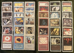 1994 Magic The Gathering Revised Lot of 36 Cards HP-LP Cruisade, Sol Ring +More! - Image 1