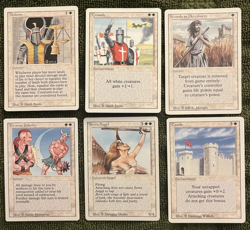 1994 Magic The Gathering Revised Lot of 36 Cards HP-LP Cruisade, Sol Ring +More! - Image 2