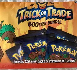 Pokemon TCG Trick or Trade BOOster Bundle 120 Mini Packs / 360 Cards NEW SEALED - Image 2