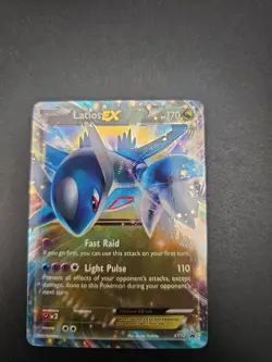 Pokemon Latios EX Black Star Promo XY72 Ultra Holo Card NM Condition - Image 1