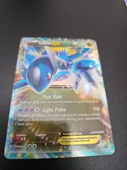 Pokemon Latios EX Black Star Promo XY72 Ultra Holo Card NM Condition - Image 2
