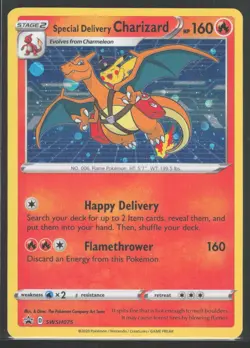 Special Delivery Charizard - Promo SWSH: Sword & Shield Promo Cards SWSH075 LP - Image 1