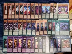 Yugioh 45 Card D/D/D Deck Core Ragnarok Gilgamesh Wave King Contract Machinex - Image 1