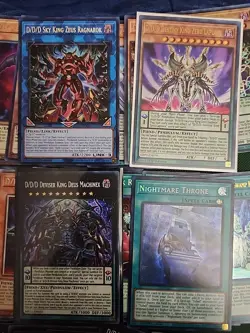 Yugioh 45 Card D/D/D Deck Core Ragnarok Gilgamesh Wave King Contract Machinex - Image 2