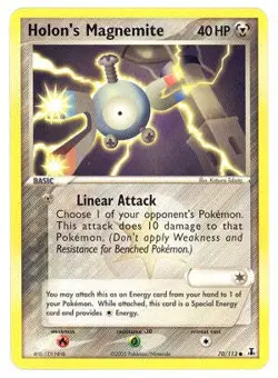 Pokemon EX Delta Species 70/113 Holon Magnemite Card - Image 1