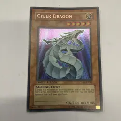 Yu-Gi-Oh TCG Cyber Dragon Limited Edition VLP Secret Rare Holo Card CT03-EN002 - Image 1