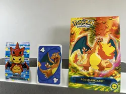 Pokemon Charizard Lot Pokemon Lot of 20 Cards and Stickers Pokemon Charizard Lot - Image 3