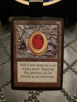 *P R 0 X Y* Mtg Magic The Gathering Mox Ruby Trading Card *P R 0 X Y* - Image 1