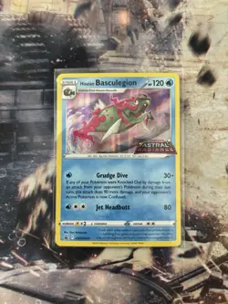 Pokemon Hisuian Basculegion SWSH205 Astral Radiant Stamped Promo Variant LP Card - Image 3