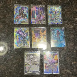 Hit Universe 6 Foil Lot of 8 Dragon Ball Super Card Game | LP/NM - Image 1