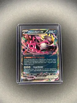 Fezandipiti EX 038/064 Shrouded Fable Double Rare Holo Card NM Condition - Image 1