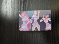 KPop Demon Hunters Collectible Trading Card (W) - HUNTR/X - Rumi, Mira, Zoey - Image 1