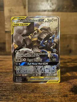 Pokemon TCG Lucario & Melmetal GX SM192 Black Star Promos Card NM Condition - Image 1