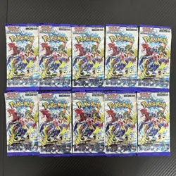 10 PACK Raging Surf SV3a Japanese Pokemon Card Japanese SEALED P-05 - Image 1