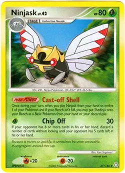 Pokemon Legends Awakened Uncommon Card - Ninjask 67/146 - Image 1