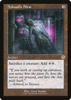 Ashnod's Altar (x1) _ EX _ The Brothers' War: Retro Frame Artifacts _ 4RCards - Image 1