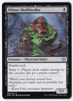 Bilious Skulldweller U Phyrexia: All Will Be One 83 NM - Image 1