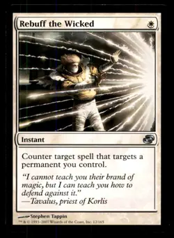 MTG Rebuff the Wicked LP Light Play Planar Chaos [2978] - Image 1