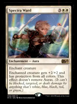 MTG Spectra Ward LP Light Play Magic 2015 [607] - Image 1