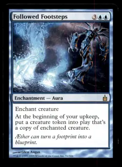 MTG Followed Footsteps LP Light Play Ravnica: City of Guilds [2458] - Image 1