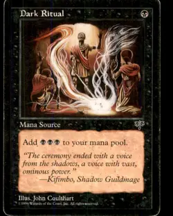 MTG Dark Ritual LP Light Play Mirage [3302] - Image 1