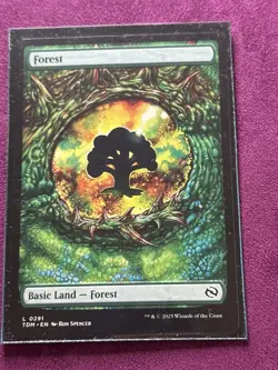 Forest *** (291) *** - MTG TDM Tarkir: Dragonstorm - NM/MINT - Image 3