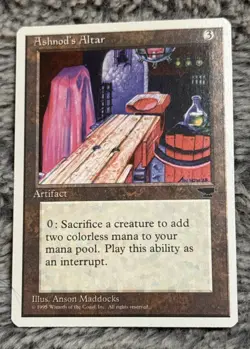 Ashnod's Altar Chronicles 1995 NM / Unplayed Vintage MTG Magic The Gathering - Image 1