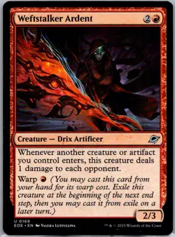 x4 Weftstalker Ardent (U) #169 Edge of Eternities MTG NM - Image 1