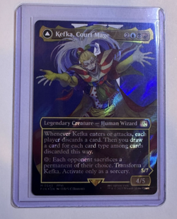 Kefka, Court Mage (Showcase, Surge Foil, Borderless), M 0543, FFVI - Image 1