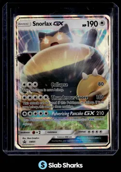 2016 POKEMON SM BLACK STAR PROMOS #SM05 SNORLAX - Image 1