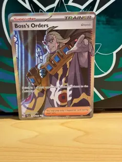 Boss’s Orders 248/193 Paldea Evolved Ghetsis Pokemon 2023 - Image 1