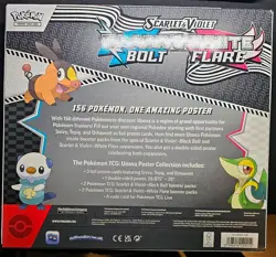 Pokemon black bolt and white flare poster collection new sealed - Image 2
