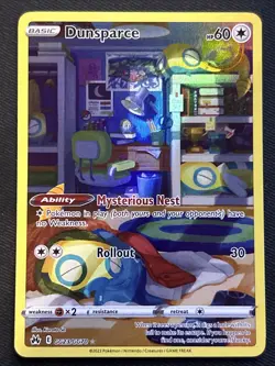 Dunsparce GG23/GG70 Crown Zenith Galarian Gallery Full Art NM 2023 Pokemon TCG - Image 1